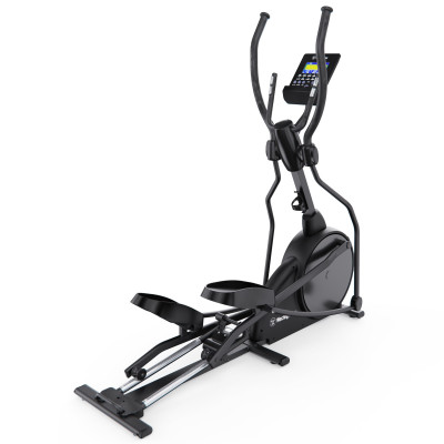 Электромагнитный эллиптический тренажёр DFC Westinghouse 13Y, черный, с изменяемым углом наклона