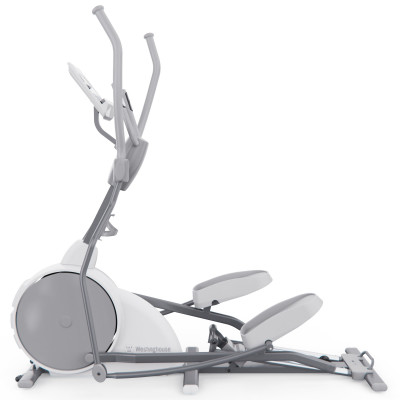 Электромагнитный эллиптический тренажер DFC Westinghouse 13Y, белый, с изменяемым углом наклона