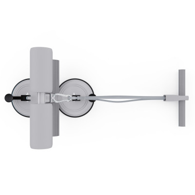 Тренажёр для пресса DFC SQ-AB002G, серый