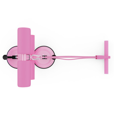 Тренажёр для пресса DFC SQ-AB002P, розовый