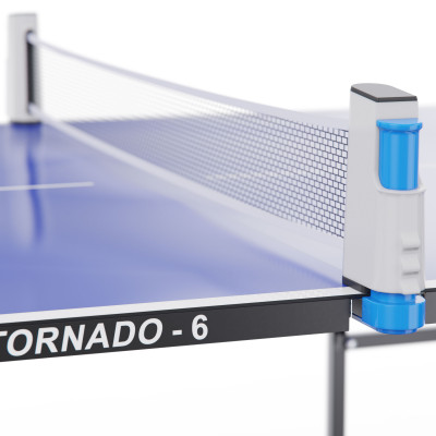 Стол теннисный всепогодный DFC Tornado-6 синий