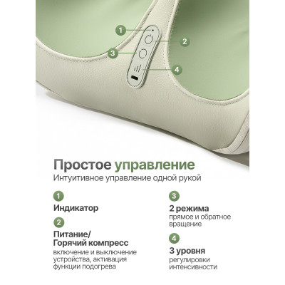 Вибромассажер для ног и ступней DFC LAZYCLOUD с беспроводным контроллером