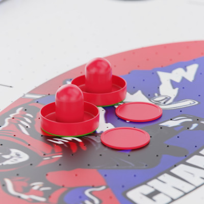 Игровой стол – аэрохоккей с подсветкой DFC Championship 53