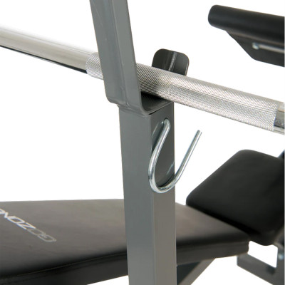 Скамья под штангу с опциями DFC GOZONE GZE-2201 со штангой и дисками в комплекте