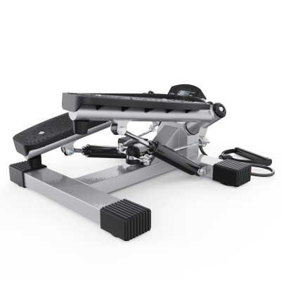 Большой поворотный степпер DFC X-STEPPER с эспандерами