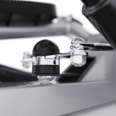 Большой поворотный степпер DFC X-STEPPER с эспандерами