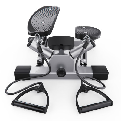 Большой поворотный степпер DFC X-STEPPER с эспандерами