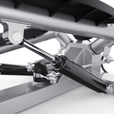 Большой поворотный степпер DFC X-STEPPER с эспандерами