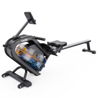 Водный гребной тренажер DFC YAMO до 136 кг, с наклонным баком