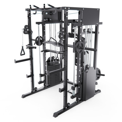 Многофункциональный силовой комплекс DFC D8680 / 2 стека по 72 кг