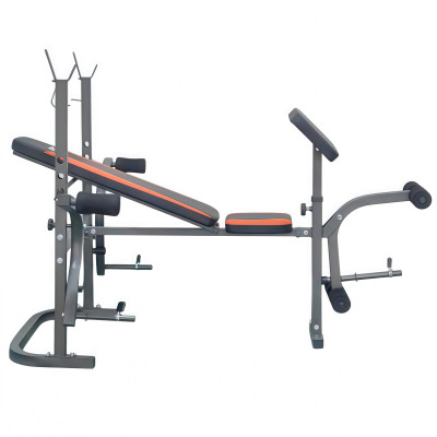 Скамья со стойками под штангу с опциями DFC D126 Скамья со стойками под штангу с опциями DFC D126