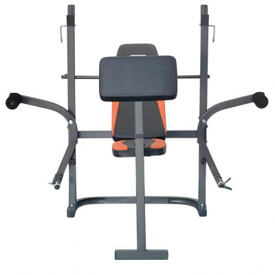 Скамья со стойками под штангу с опциями DFC D125 Скамья со стойками под штангу с опциями DFC D125