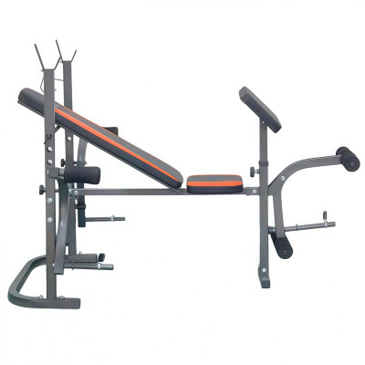 Скамья со стойками под штангу с опциями DFC D126 Скамья со стойками под штангу с опциями DFC D126