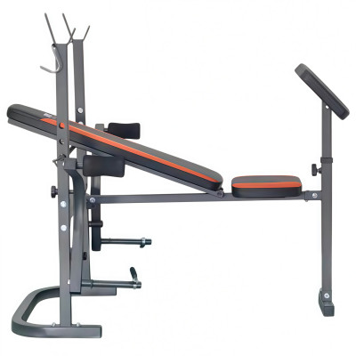 Скамья со стойками под штангу с опциями DFC D125 Скамья со стойками под штангу с опциями DFC D125