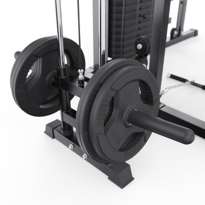 Многофункциональный силовой комплекс DFC D8680 / 2 стека по 72 кг