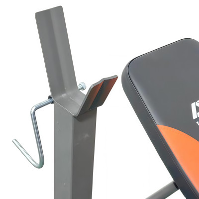 Скамья со стойками под штангу с опциями DFC D126 Скамья со стойками под штангу с опциями DFC D126