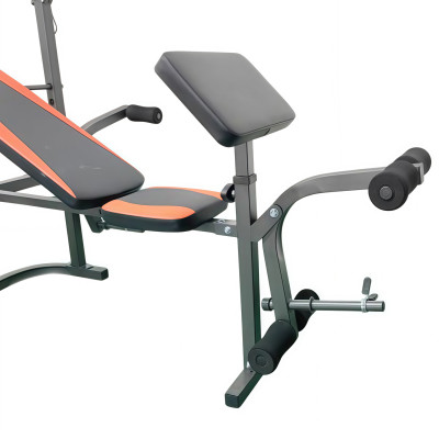 Скамья со стойками под штангу с опциями DFC D126 Скамья со стойками под штангу с опциями DFC D126