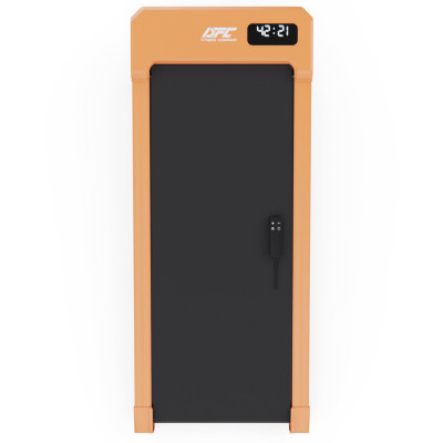 Беговая дорожка - вибротренажер 2 в 1 DFC Oriole, 87 х 37,5 см, оранжевая