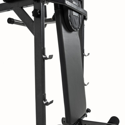 Турник-брусья DFC G-series с прямой скамьей с валиками