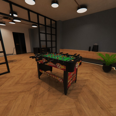 Игровой стол - футбол DFC INFERNO