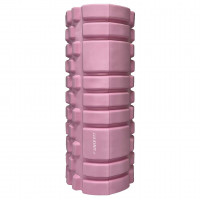 Ролик массажный для йоги и фитнеса UNIX Fit 33 см, розовый Ролик массажный для йоги и фитнеса UNIX Fit 33 см, розовый