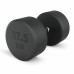 Гантель UNIX Fit PRO круглая обрезиненная 37,5 кг, 2 шт.