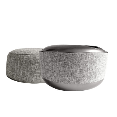 Массажер для ног 2в1 UNIX интерьерный пуф / Secret Pouf Grey