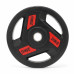 Диск обрезиненный c хватом UNIX Fit PRO 25 кг, 51 мм, 1 шт. Диск обрезиненный c хватом UNIX Fit PRO 25 кг, 51 мм, 1 шт.