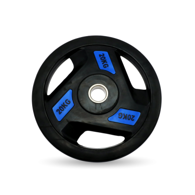 Диск обрезиненный c хватом UNIX Fit PRO 20 кг, 51 мм, 1 шт.