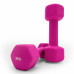 Гантель UNIX Fit неопреновая 3 кг Pink, 2 шт.