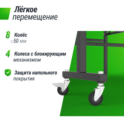Всепогодный теннисный стол UNIX Line для улицы outdoor 6 мм, синий