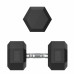 Гантель гексагональная UNIX Fit обрезиненная 27,5 кг, 2 шт.