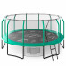 Батут UNIX Line Премиальный с играми / Supreme Game 16 ft (488 см) зеленый
