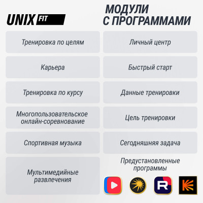 Беговая дорожка UNIX Fit T-1520 PRO (21