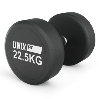 Гантель UNIX Fit PRO круглая обрезиненная 22,5 кг / шт. Гантель UNIX Fit PRO круглая обрезиненная 22,5 кг / шт.