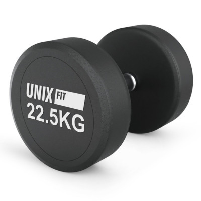 Гантель UNIX Fit PRO круглая обрезиненная 22,5 кг / шт.