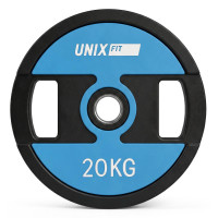 Диск уретановый c хватом UNIX Fit PRO 20 кг, 51 мм, 1 шт.
