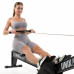 Гребной тренажер UNIX Fit  аэродинамическая нагрузка / Air Rower-X черный