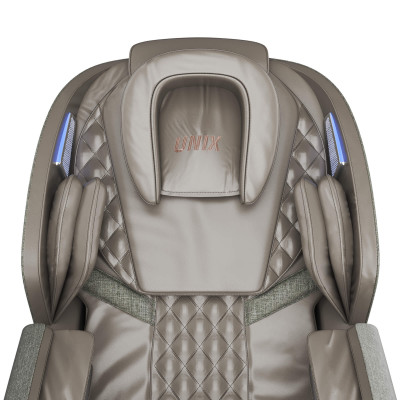 Массажное кресло UNIX Амелия / Amelia серый