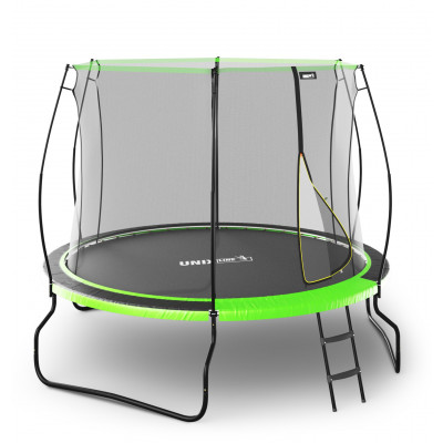 Батут UNIX Line НЛО / UFO 8 ft (244 см) зеленый