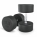 Гантель UNIX Fit PRO круглая обрезиненная 37,5 кг, 2 шт.