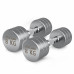 Гантель UNIX Fit PRO круглая хромированная 8 кг, 2 шт. Гантель UNIX Fit PRO круглая хромированная 8 кг, 2 шт.