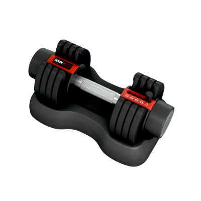 Гантель регулируемая UNIX Fit 11 кг черная