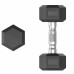Гантель гексагональная UNIX Fit обрезиненная 5 кг, 2 шт.