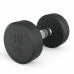 Гантель UNIX Fit PRO круглая обрезиненная 10 кг, 2 шт.
