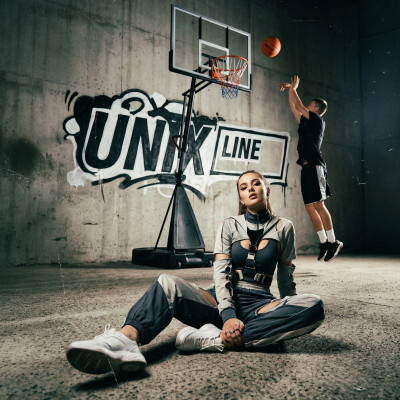 Баскетбольная стойка UNIX Line B-Stand-TG PRO 54