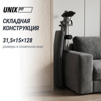Скамья для пресса UNIX Fit для подъема корпуса / Sit-up 140 Скамья для пресса UNIX Fit для подъема корпуса / Sit-up 140