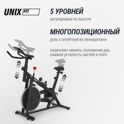 Велотренажер Спин-байк UNIX Fit SB-380 Велотренажер Спин-байк UNIX Fit SB-380