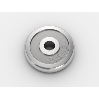 Диск хромированный UNIX Fit 2.5 кг / 25 мм Диск хромированный UNIX Fit 2.5 кг / 25 мм