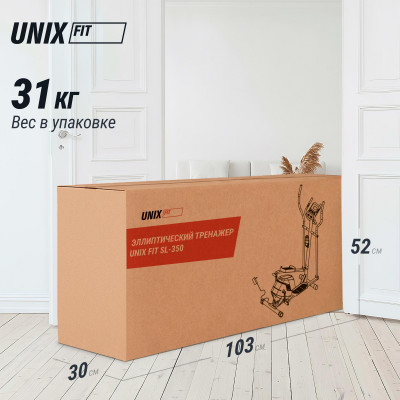 Эллиптический тренажер UNIX Fit SL-350 Эллиптический тренажер UNIX Fit SL-350